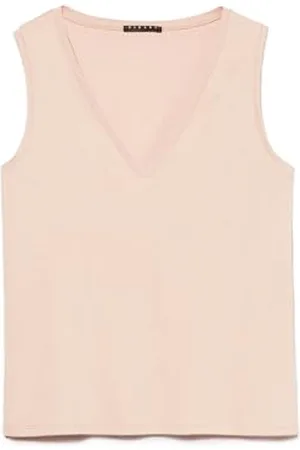 Sisley Canotta 3i1xlh00s Top, , S Donna