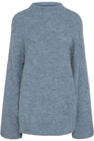 Pieces® Pcmala LS-Maglia a Collo Alto Noos BC Maglione Lavorato, , XS Donna