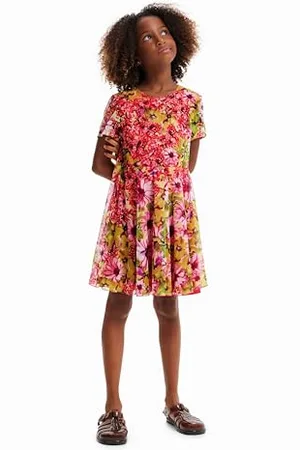 Desigual Vest_Garden 3012 Rosa Marlen Dress, Colore: , 12 Anni Bambina