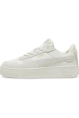 PUMA Women Carina Street Sd Scarpe da ginnastica, Vapor Gray Vapor Gray Gold, 36 EU