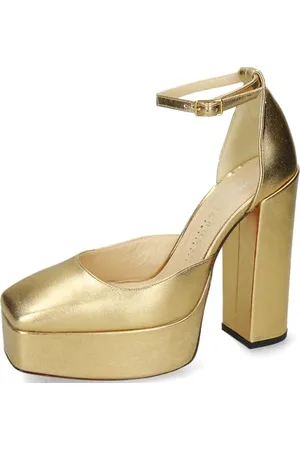 Melvin & Hamilton Giselle 3, Scarpe décolleté Donna, Gold, 39 EU