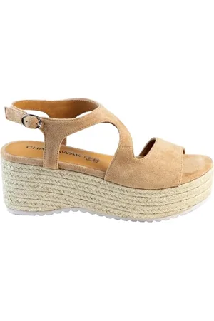 Chattawak 18HJostaVbeige38, Sandali con Tacco Donna, , 38 EU