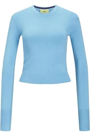 JJXX Jxvalentina Soft Crop Crew N Knit Noos Maglione, , L Donna