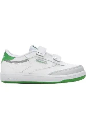 Reebok Club C 2V 2.0, Sneaker Unisex-Bimbi 0-24, Ftwwht/SPOGRE/PUGRY2, 21 EU