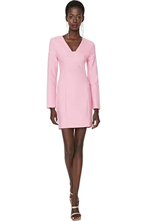 Trendyol Mini Bodycon Fitted Dress Vestito, , 70 Donna