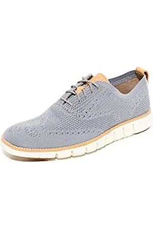Cole Haan Herren Zerogrand Stitchlite Oxfords, Grau (Ironstone Irnstn Knit/Ivory), 40 EU