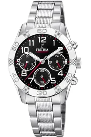 Festina Orologio Cronografo Quarzo Bambino con Cinturino in Acciaio Inox F20345/3