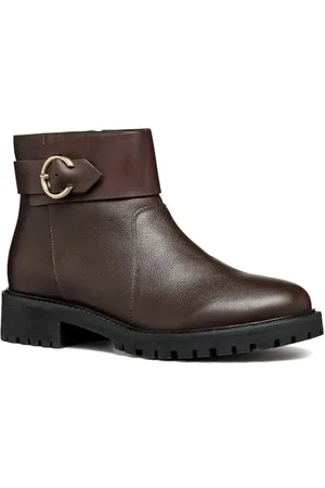 Geox D Hoara B, Stivale alla Caviglia Donna, , 37 EU