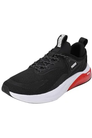 PUMA Cell Thrill, Road Running Shoe Unisex-Adulto, Black-for all Time Red, 40.5 EU