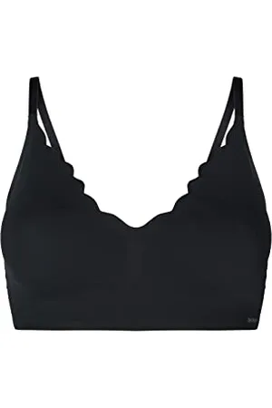 Skiny Damen Bustier herausnehmbare Pads Micro Essentials Corsetto, Black, 36 Donna