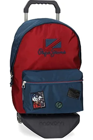 Pepe Jeans Chest Zaino scuola con carrello 31 x 44 x 17,5 cm Poliestere 20,46 L