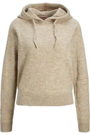 JJXX Jxevi-Felpa con Cappuccio Knit SN Maglione Lavorato a Maglia, , M Donna