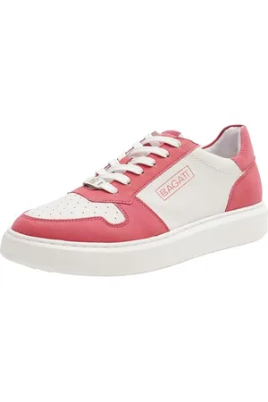 Bagatt TT. D33-ADG14, Scarpe da Ginnastica Donna, Rosso Chiaro/Bianco, 39 EU