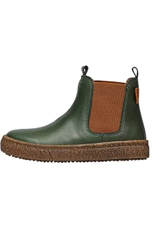 Naturino Figus, Stivaletto, Bambini e ragazzi, Green Bottle-Brown, 35 EU