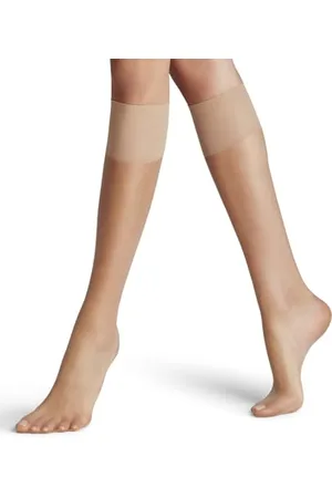 Falke Shelina 12 DEN W Kh ultra-trasparenti velati tinta unita 1 paio, Calzini lunghi Donna, , 35-38