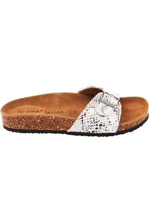 Chattawak 11opalinebianco42, Ciabatte Donna, , 42 EU
