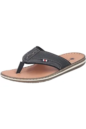 Rieker 21084, Infradito Uomo, Schwarz (Schwarz/Anthrazit/Schwarz / 00), 42 EU