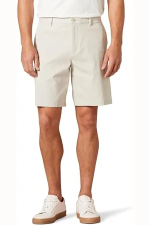 Amazon Pantaloncini Chino Elasticizzati, Comodi e Aderenti da 23 cm Uomo, , 33W