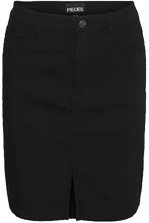 Pieces® Pcskin HW Slim Short Skirt Noos BC Gonna, , X-Small Donna
