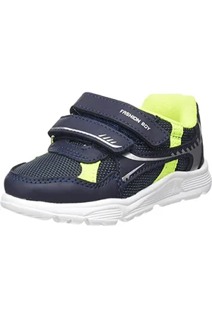 chicco Sneaker con doppio velcro e suola leggera, Bambino e ragazzo, Blu (1), 27, Designed in Italy