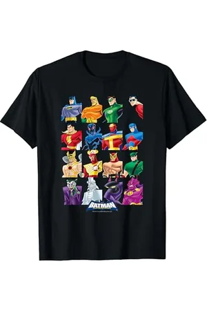 Batman : The Brave and the Bold Cast of Characters Maglietta