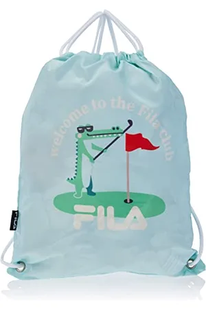 Fila Brakpan Club Small Sport Drawstring Backpack Green-One Size, Zaino Unisex-Bambini e Ragazzi, , Einheitsgröße