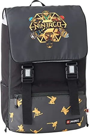 LEGO Wear ® NINJAGO® TEAM GOLDEN Zaino Scuola Estensibile, 32L, Allacciatura Toracica - Oro
