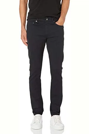 Amazon Pantaloni in Twill Elasticizzati con 5 Tasche Skinny Uomo, , 36W / 31L