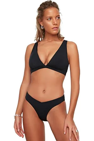 Trendyol V Tagliare Il Bikini Bottoms, , 48 Donna