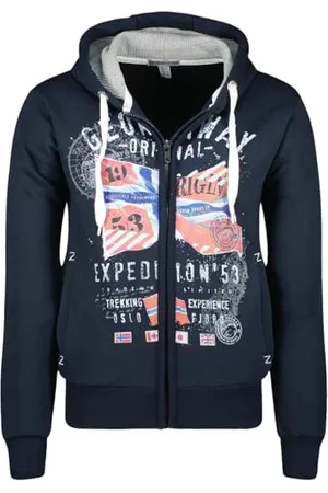 Geographical Norway Gitchen Men Felpa con Cappuccio, , XL Uomo