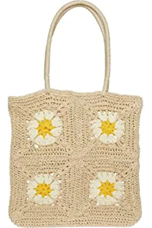 Pieces® Pckilona Straw Sww-Borsa Shopper, Donna, , Einheitsgröße