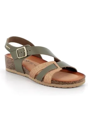 IGI&CO D.Antibes, Sandali Donna, Fango-Rame, 37 EU
