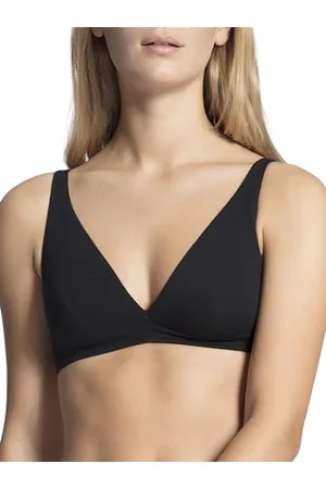 Calida Natural Comfort Reggiseno Senza Ferretto, (Schwarz 992), 4A (Taglia Produttore: 85A) Donna