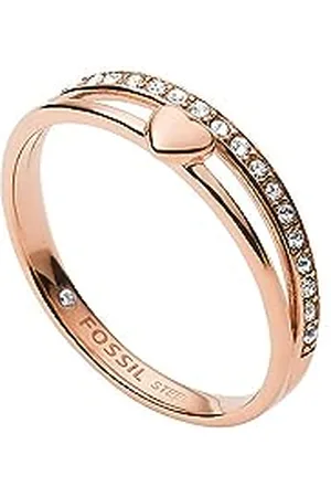 Fossil Anello da donna Drew Hearts To You, acciaio inossidabile, tonalità , JF034607915