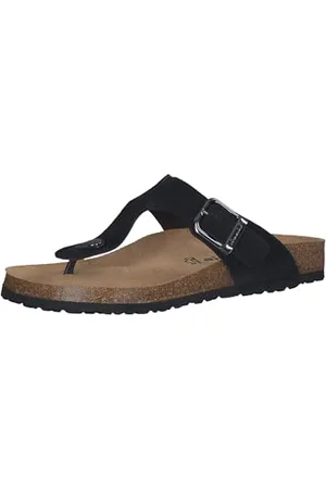 Tamaris Damen 1-27532-42, Sandali Bassi Donna, Black, 36 EU