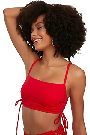 Trendyol Top Bikini in Maglia Senza Spalline a Fascia da Donna Costumi da Bagno, , 0