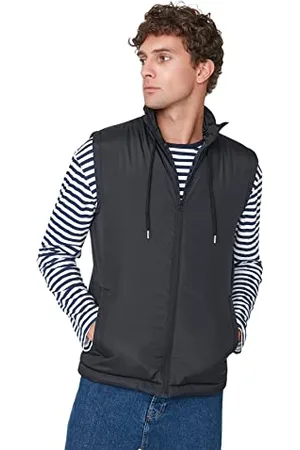 Trendyol Gilet Normale con Colletto in Piedi Maglione, , L Uomo