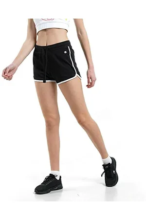 Champion Legacy American Classics Soft Cotton 1x1 Rib Small C-Logo Pantaloncini, , M Donna