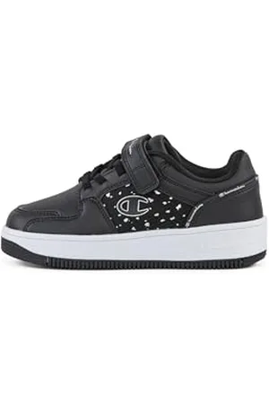 Champion RD18 Plat PU G PS Low, Sneakers Bambina, Nero (KK001), 29.5 EU