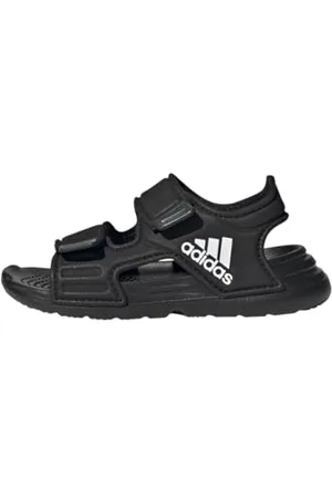 adidas Altaswim Sandals, Sandali Unisex-Bimbi 0-24, Core Black/Cloud White/Grey Six, 19 EU