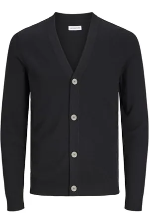 JACK & JONES Jjeemil Knit Button Cardigan Noos Maglione, , XL Uomo