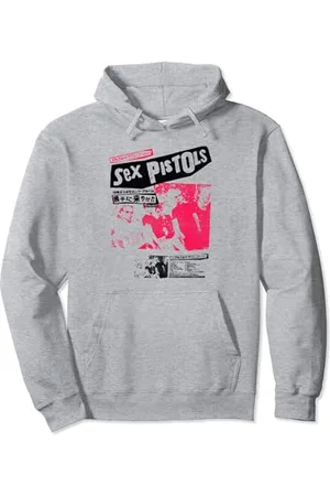 Sex Pistols Official Classic Japan Tour Pink Foto Felpa con Cappuccio