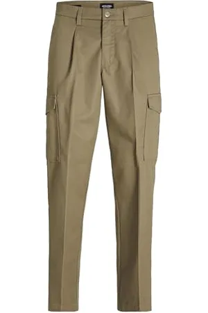 JACK & JONES Jpstbill Jjclean Tapered Cargo Pantaloni, , 32W x 32L Uomo