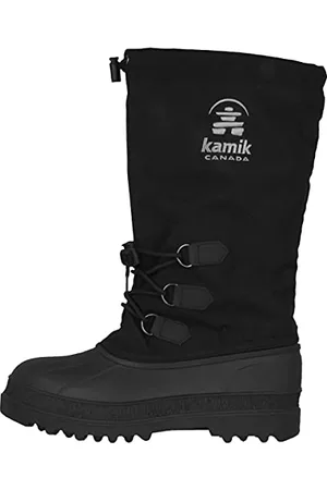 Kamik Canuck, Stivali da Neve Uomo, (Black-Noir), 41 EU