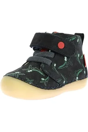 Kickers SONIZIKRO, Stivaletto Unisex-Bambini, Navy Croco, 18 EU