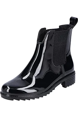 Rieker Autumn/Winter, Stivali da Pioggia Donna, Black, 39 EU