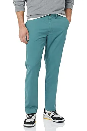 Amazon Pantaloni Chino Elasticizzati Casual vestibilità Skinny Uomo, , 30W / 29L