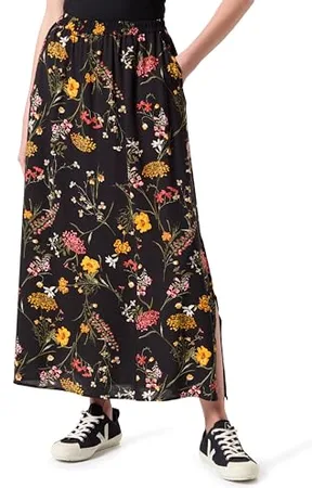 VERO MODA Vmeasy Joy Maxi Slit Skirt Wvn Ga Gonna, , M Donna