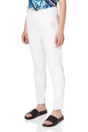 Desigual Denim_Alba Pantaloni Casual, , 40 Donna