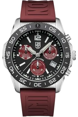 Luminox Orologio Cronografo al Quarzo Svizzero Uomo con Cinturino in Gomma XS.3155.1